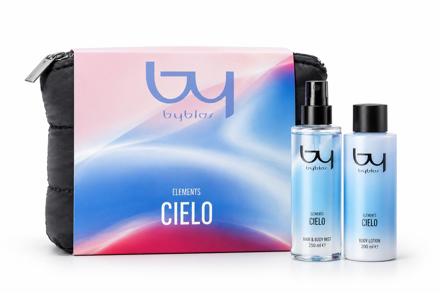 BYBLOS CIELO B CHIC - h&b mist 250 ml+b.l.200+poch