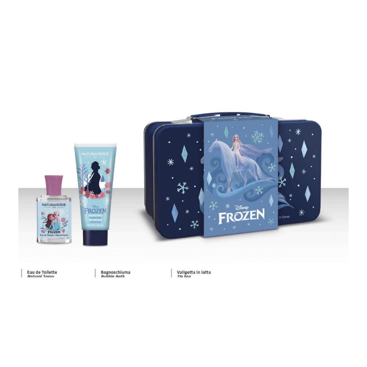 FROZEN_GIFTSET_BAGNO100+EDT30+VALIGETTA